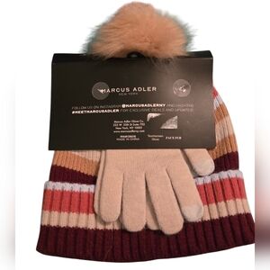 Marcus Adler NWT hat and gloves
